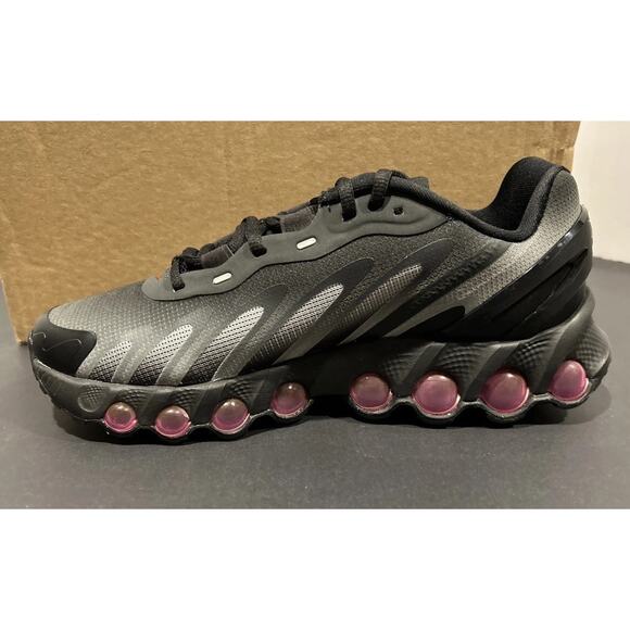 Size 8M/9.5W Nike Air Max DN8 Black DK Smoke Grey Pink Blast IH4119 004 NEW OG B main image 9